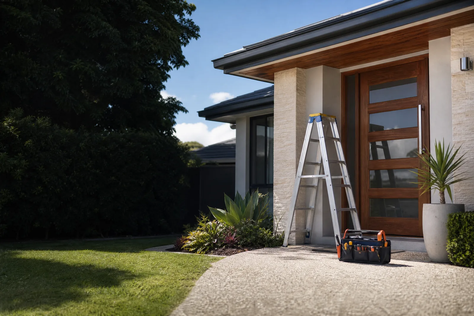Home maintenance work example for a Queensland home service request